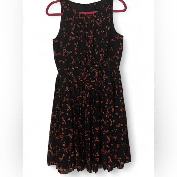 Ann Taylor MP blue and orange sleeveless dress - Picture 1 of 3
